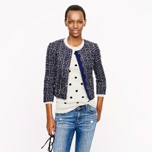 J.Crew bouclé lady jacket